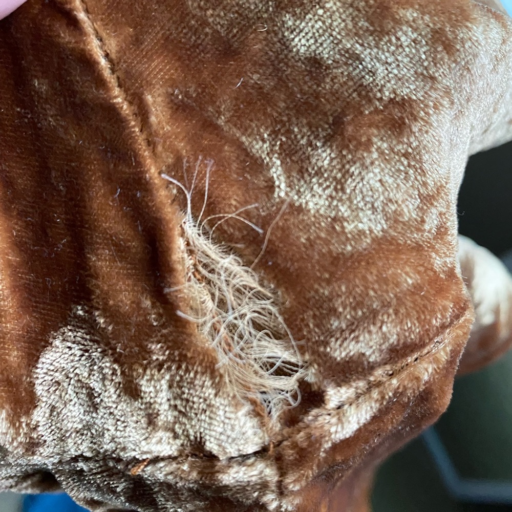 Madewell Velvet Button Front Flutter Sleeve Blouse - image 5